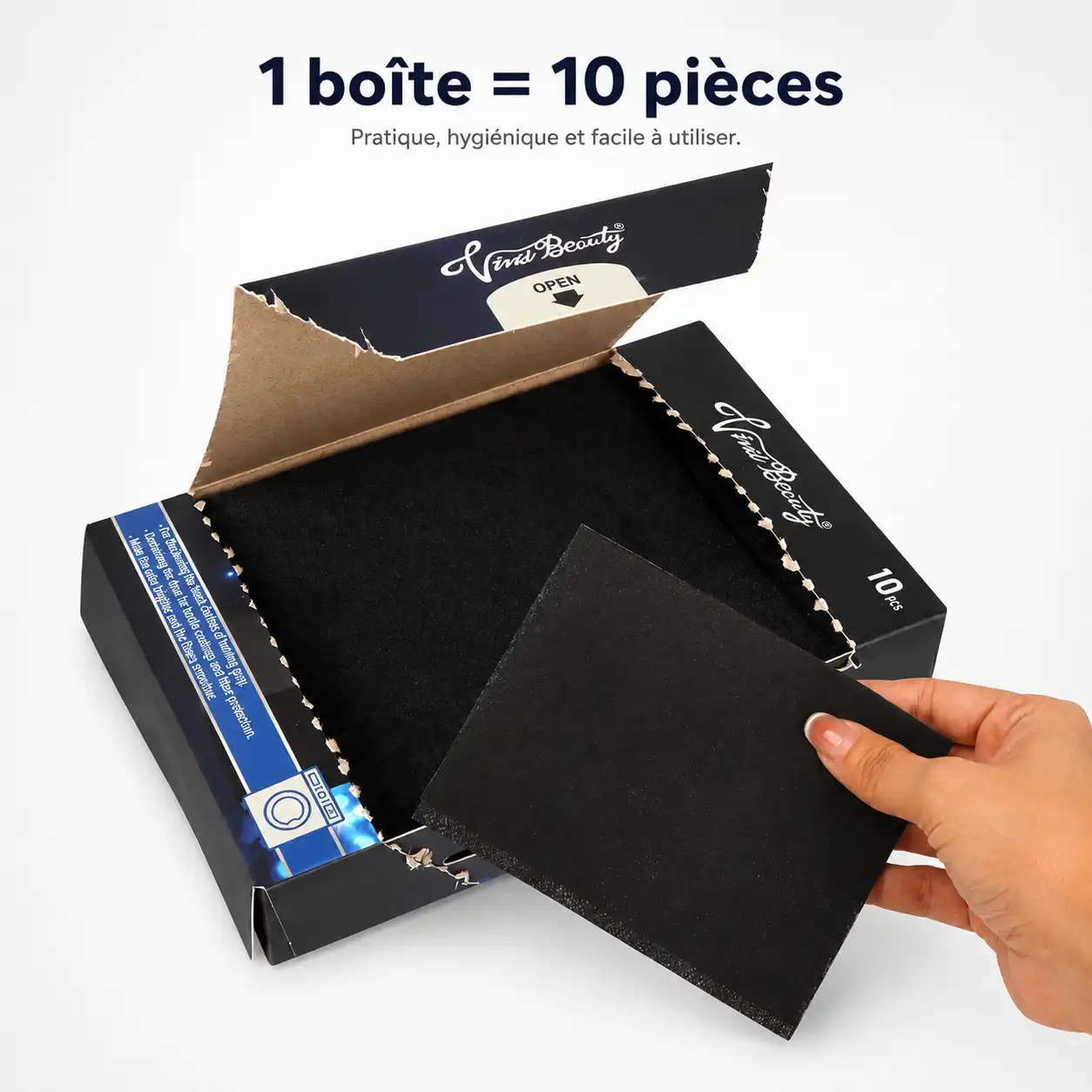 NoirÉclat™ – Feuilles Ravive-Noir pour Vêtements