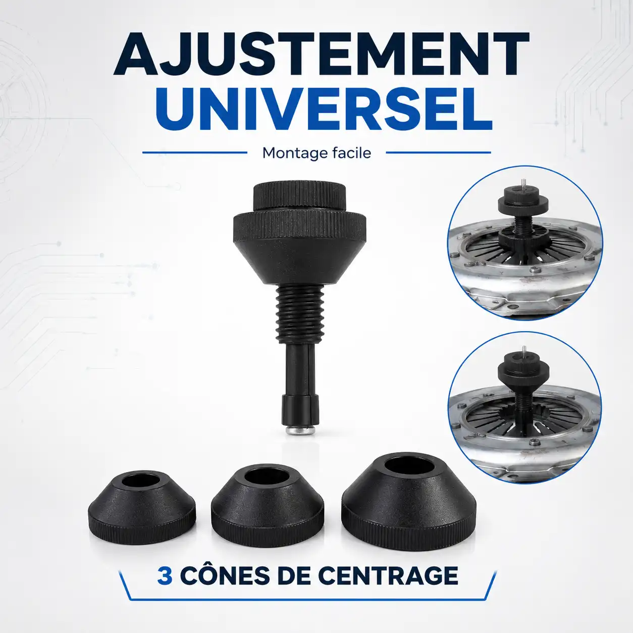 CentraClutch Pro™ – Outil Universel de Centrage d’Embrayage 🚗🔧