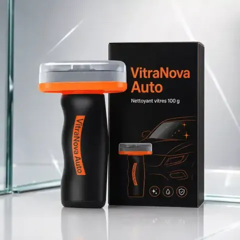 VitraNova Auto  – Nettoyant Vitres Voiture Anti-Film Gras ✨🚗